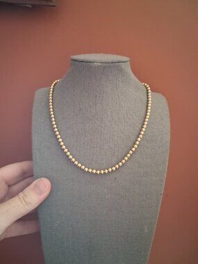 16 inch Napier beaded necklace